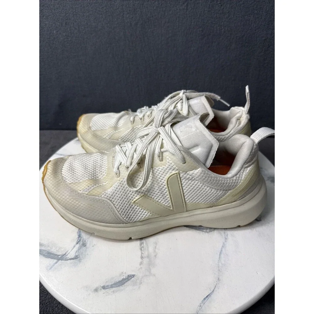 Veja Condor 2 Alveomesh White Pierre Running Sneakers Shoes Womens Size 9 EU 40